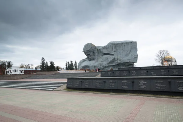 Brest Valko Venäjä Noin Helmikuu 2019 Muistomerkki Rohkeus Brestin Linnoituksessa — kuvapankkivalokuva