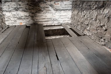 Auschwitz Birkenau eski bir Nazi imha kampı Brzezinka, Polonya Oswiecim yakınında.