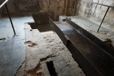 Auschwitz Birkenau eski bir Nazi imha kampı Brzezinka, Polonya Oswiecim yakınında.