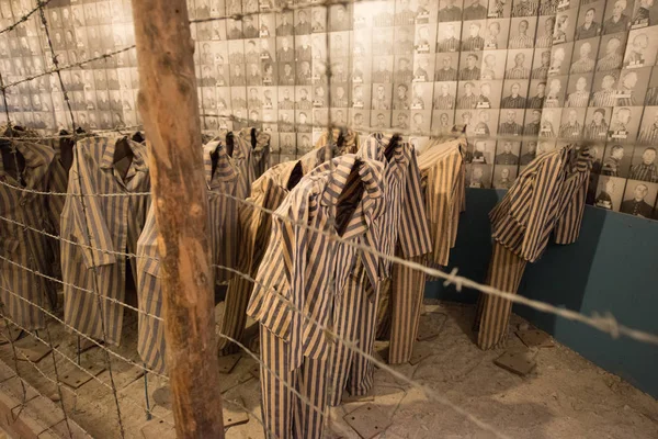 Oswiecim Lengyelország Március 2015 Koncentrációs Tábor Auschwitz Egykori Náci Megsemmisítő — Stock Fotó