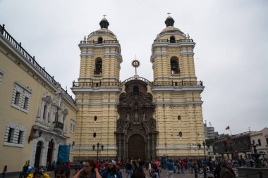 Lima, Peru, 30 Ağustos 2017: Santa Rose Lima, Peru 400 yıldönümü tatili Ağustos 'ta 30, 2017. Rose of Lima, Peru 'nun koruyucu azizi ve Latin Amerika 'nın yerli yerlileri..