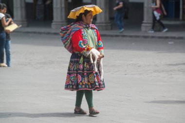 Lima, Peru, 30 Ağustos 2017: Santa Rose Lima, Peru 400 yıldönümü tatili Ağustos 'ta 30, 2017. Rose of Lima, Peru 'nun koruyucu azizi ve Latin Amerika 'nın yerli yerlileri..