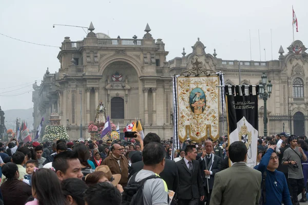 Lima Perú Agosto 2017 Santa Rosa Lima Fiesta Peruana Del — Foto de Stock