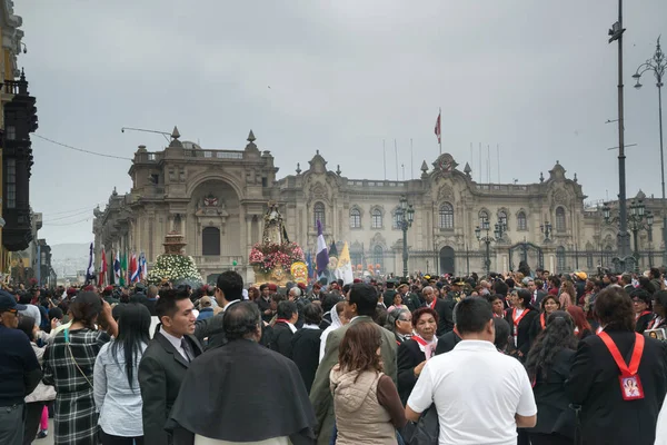 Lima Perú Agosto 2017 Santa Rosa Lima Fiesta Peruana Del — Foto de Stock