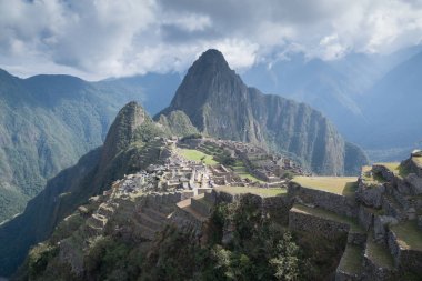Peru'daki Machu Picchu kalesi, Southa Amerika