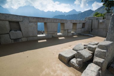 Peru'daki Machu Picchu kalesi, Southa Amerika