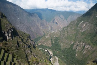 Peru'daki Machu Picchu kalesi, Southa Amerika