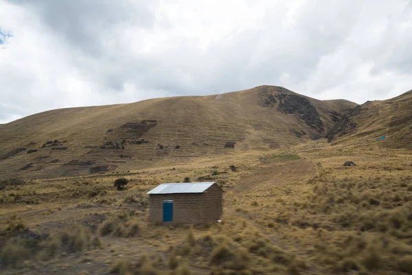 Krajobraz Pięknymi Górami Peru Ameryka Południowa — Zdjęcie stockowe
