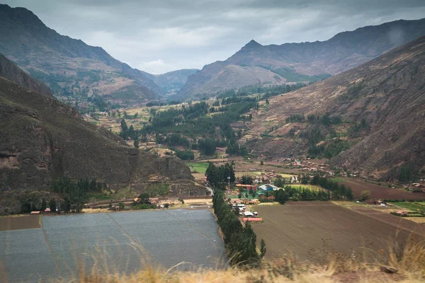 Ruiny Pisac Pobliżu Pisac Sacred Valley Peru — Zdjęcie stockowe