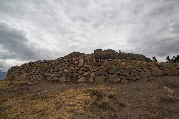 Ruiny Pisac Pobliżu Pisac Sacred Valley Peru — Zdjęcie stockowe
