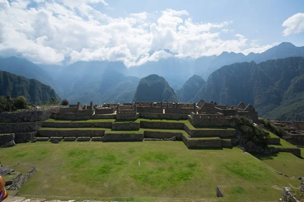 Ciudadela Machu Picchu Perú Sudamérica — Foto de Stock