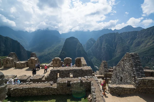 Ciudadela Machu Picchu Perú Sudamérica — Foto de Stock