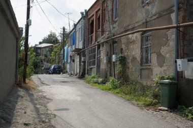 Signagi, Georgia, yaklaşık Ağustos 2018: eski şehir Signagi, Gürcistan