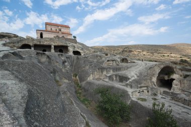 Gürcistan, Uplistsikhe 'deki antik insanların mağara şehri.