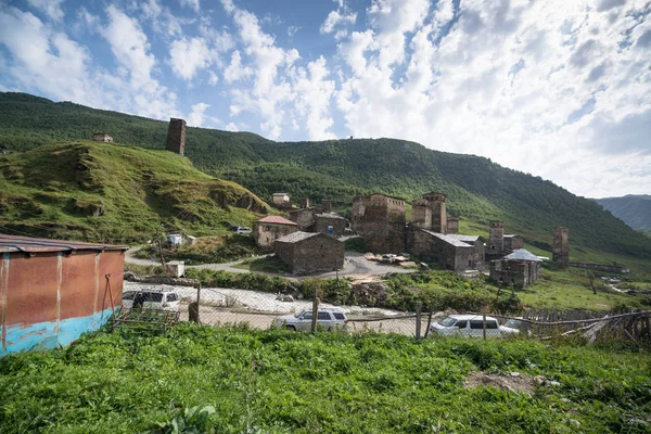 Pueblo Murkmeli Samegrelo Zemo Svaneti Georgia Patrimonio Humanidad Unesco — Foto de Stock