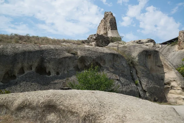 Cave City Ancient People Uplistsikhe Georgia — Stock Photo, Image