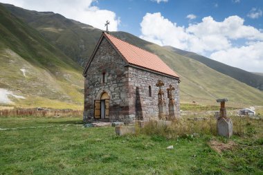 Truso Vadisi, Georgia 'daki terk edilmiş manastır. 
