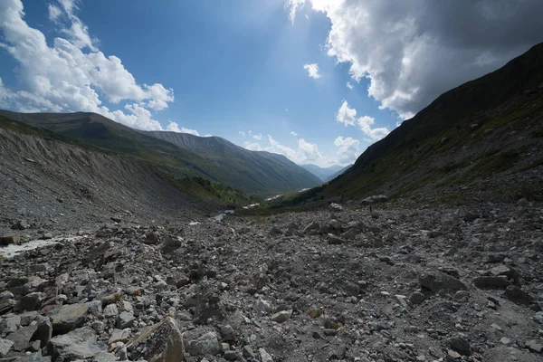 Glaciar Shkhara Ushguli Georgia —  Fotos de Stock