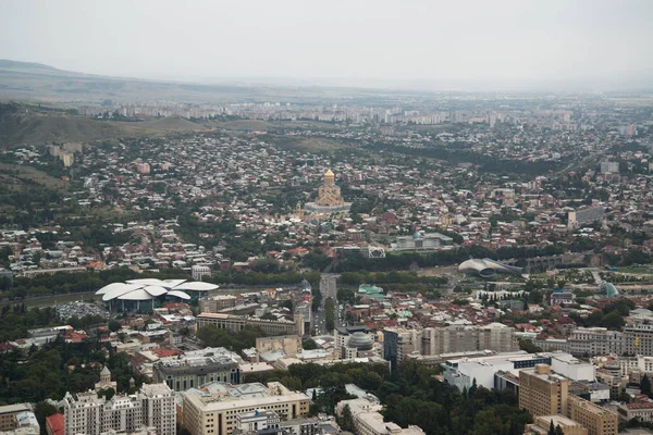 Tbilisi Georgia Circa Settembre 2018 Vista Sulla Capitale Della Georgia — Foto Stock