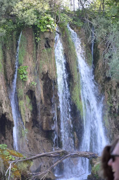 Parque Nacional Lagos Cascadas Plitvice Croacia — Foto de Stock