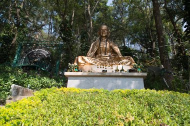 Tayland - Circa Şubat 2016: Tayland Budist tapınağı