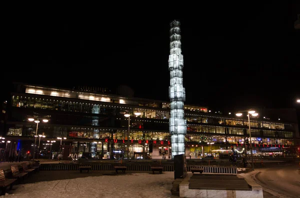 Estocolmo Suécia Circa Julho 2015 Monumento Praça Estocolmo — Fotografia de Stock