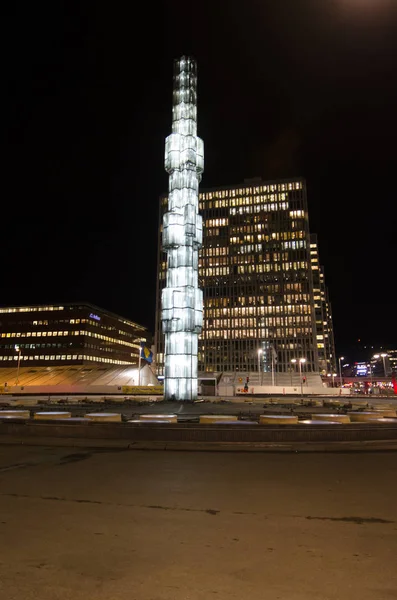 Stockholm Suède Circa Juillet 2015 Monument Sur Place Stockholm — Photo