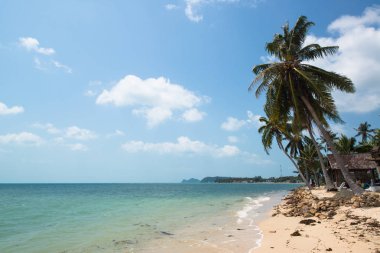Koh Samui Tayland Lipanoi plaj görünümü