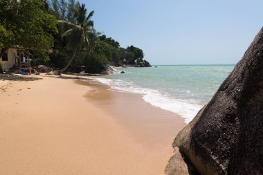 Koh Samui Tayland Lipanoi plaj görünümü