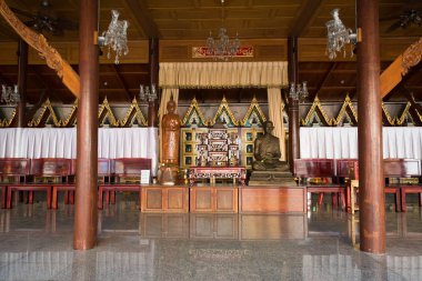 Tayland - Circa Şubat 2016: Tayland'da boş Budist tapınağı