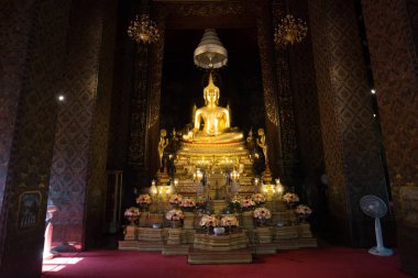 Tayland - Circa Şubat 2016: Tayland'da boş Budist tapınağı
