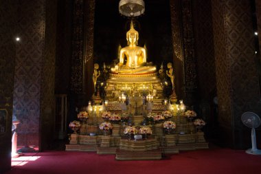 Tayland - Circa Şubat 2016: Tayland'da boş Budist tapınağı