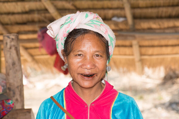 THAILAND - CIRCA FEBRUARY 2016: local woman in THAILAND