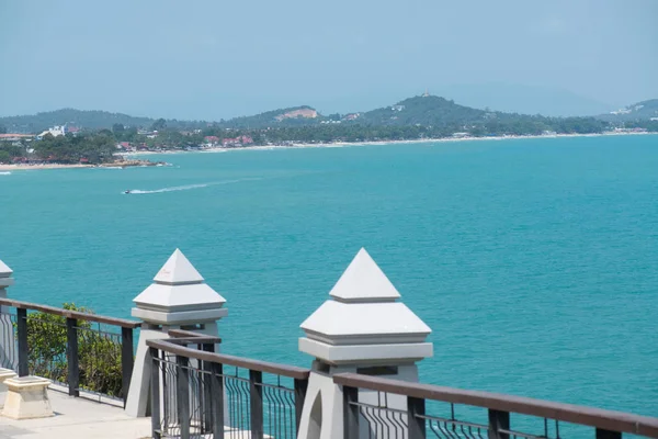 Vista Playa Lipanoi Koh Samui Tailandia — Foto de Stock