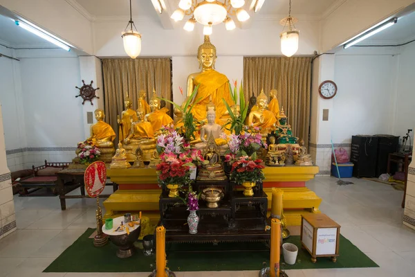 Thaiföld Circa Február 2016 Üres Buddhista Templom Thaiföldön — Stock Fotó