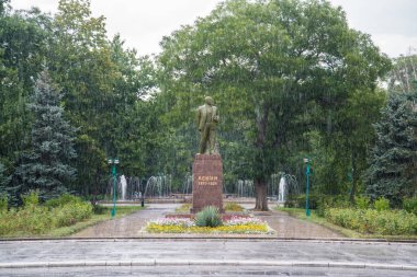 Tiraspol, Transnistria - Çerkezağustos 2016:Pridnestrovian Moldavya Cumhuriyeti