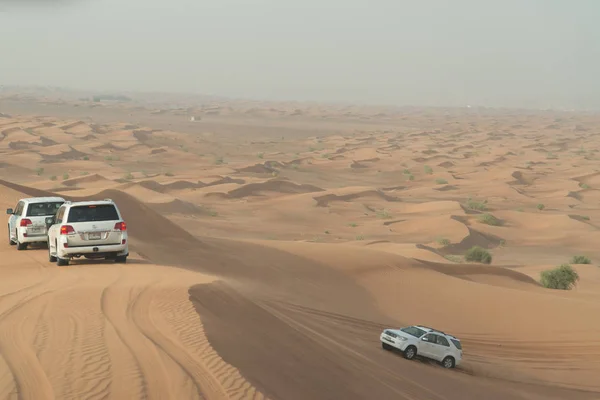 Дубай Июня 2014 Нападение Дюны Аравийскую Пустыню Близ Дубая Объединенные — стоковое фото