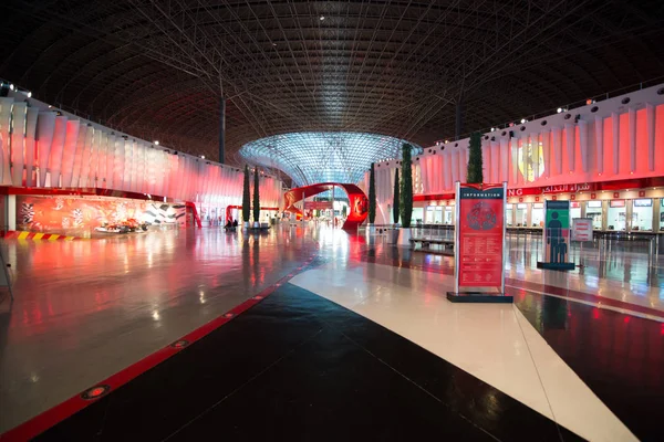 Dubai Junho 2014 Ferrari World Theme Park Abu Dhabi — Fotografia de Stock