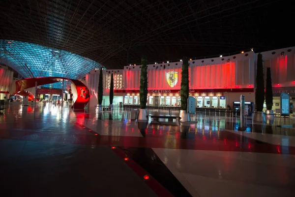 Dubai Junho 2014 Ferrari World Theme Park Abu Dhabi — Fotografia de Stock