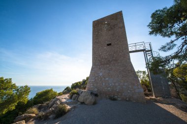 Benidorm, Ispanya 'daki Aguilo 'nun Watchtower 'ı