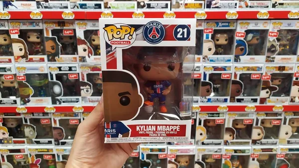 Bratislava Slovakia August 2019 Funko Pop Toy Model Football Player — Stock Photo, Image