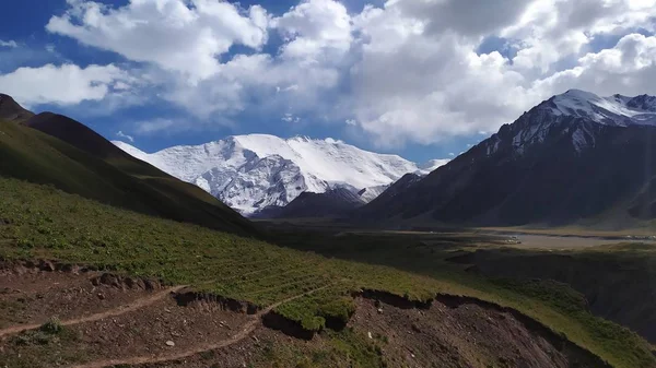 Lenin Peak Mountain Pamir Highway Mountain Kyrgyzstan — Stockfoto