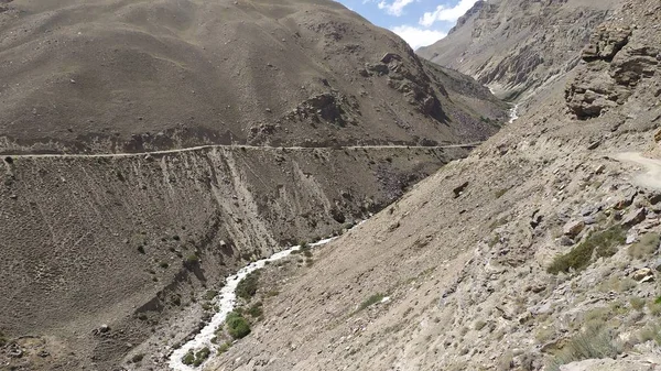 Vista Del Corredor Wakhan Afganistán Detrás Del Río Wakhan Tomado — Foto de Stock