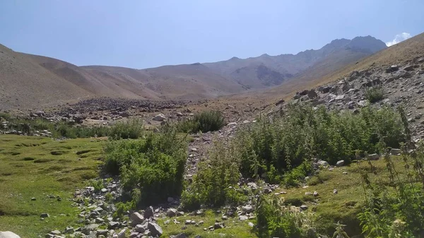 Blick Auf Die Berge Ischchasim Afghanistan — Stockfoto