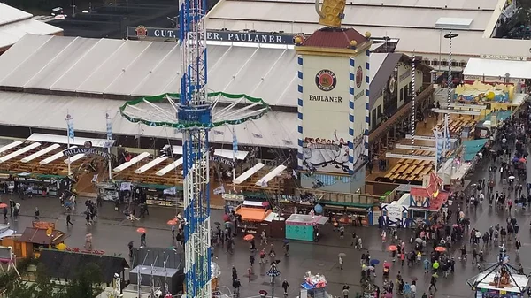 München Duitsland September 2019 Mensen Van Hele Wereld Oktoberfest 2019 — Stockfoto