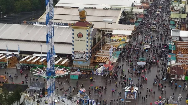 Monachium Niemcy Września 2019 Ludzie Całego Świata Oktoberfest 2019 Monachium — Zdjęcie stockowe