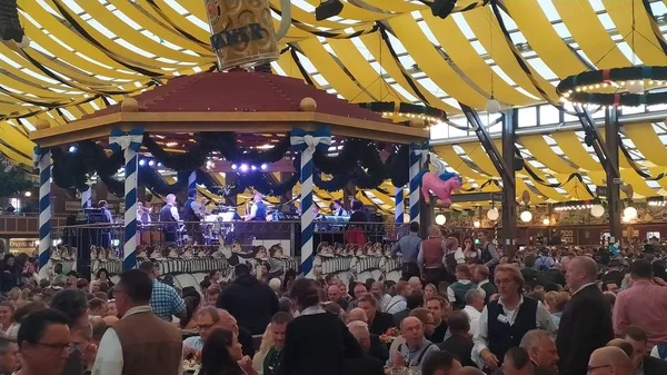 München Tyskland September 2019 Människor Från Hela Världen Oktoberfest 2019 — Stockfoto