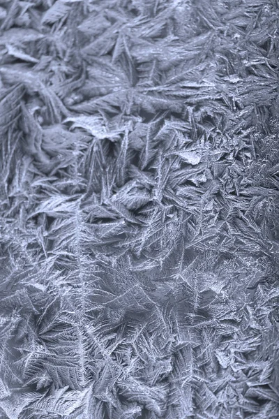 Natürliche Fragmente Wie Eisblumen Auf Glas — Stockfoto