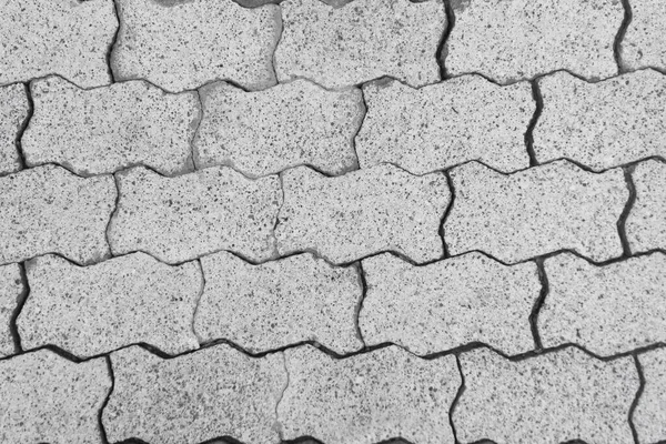 Fundo Com Pedras Brancas Pavimentação Calçada — Fotografia de Stock