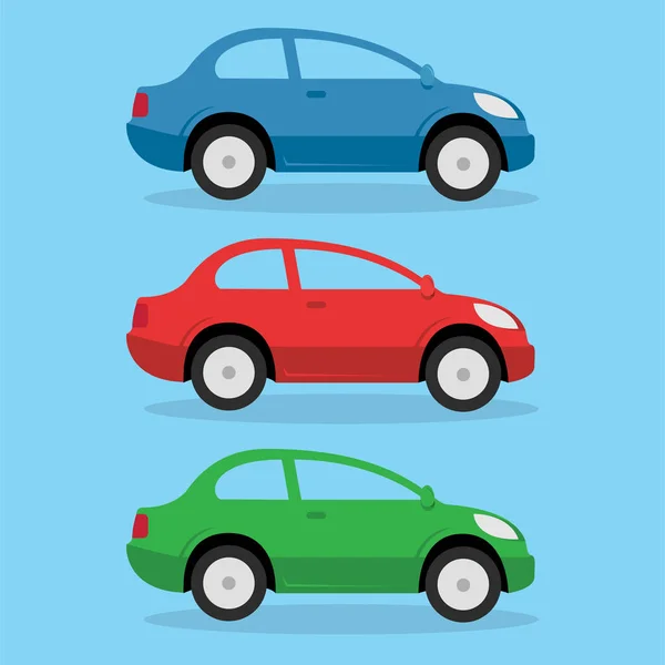 Set Araba simgeleri sedan